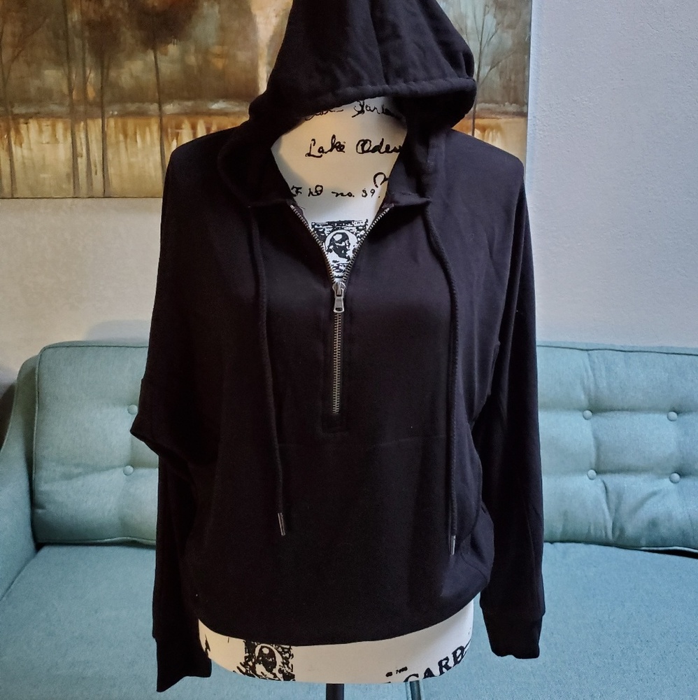 Black hoodie